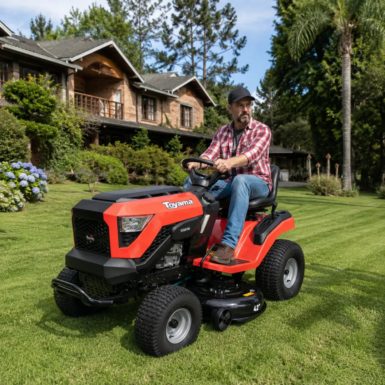 Tractor Cortacésped Toyama 19 HP 42" sin Recolector
