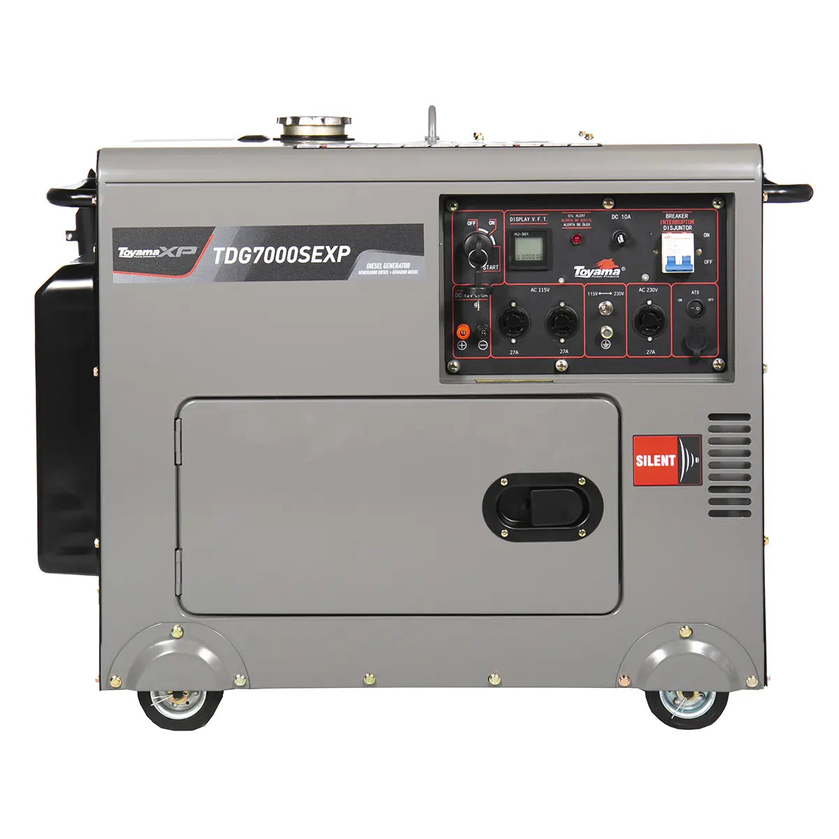 Generador Diésel Cabinado Toyama TDG7000SEXP 5,5kW