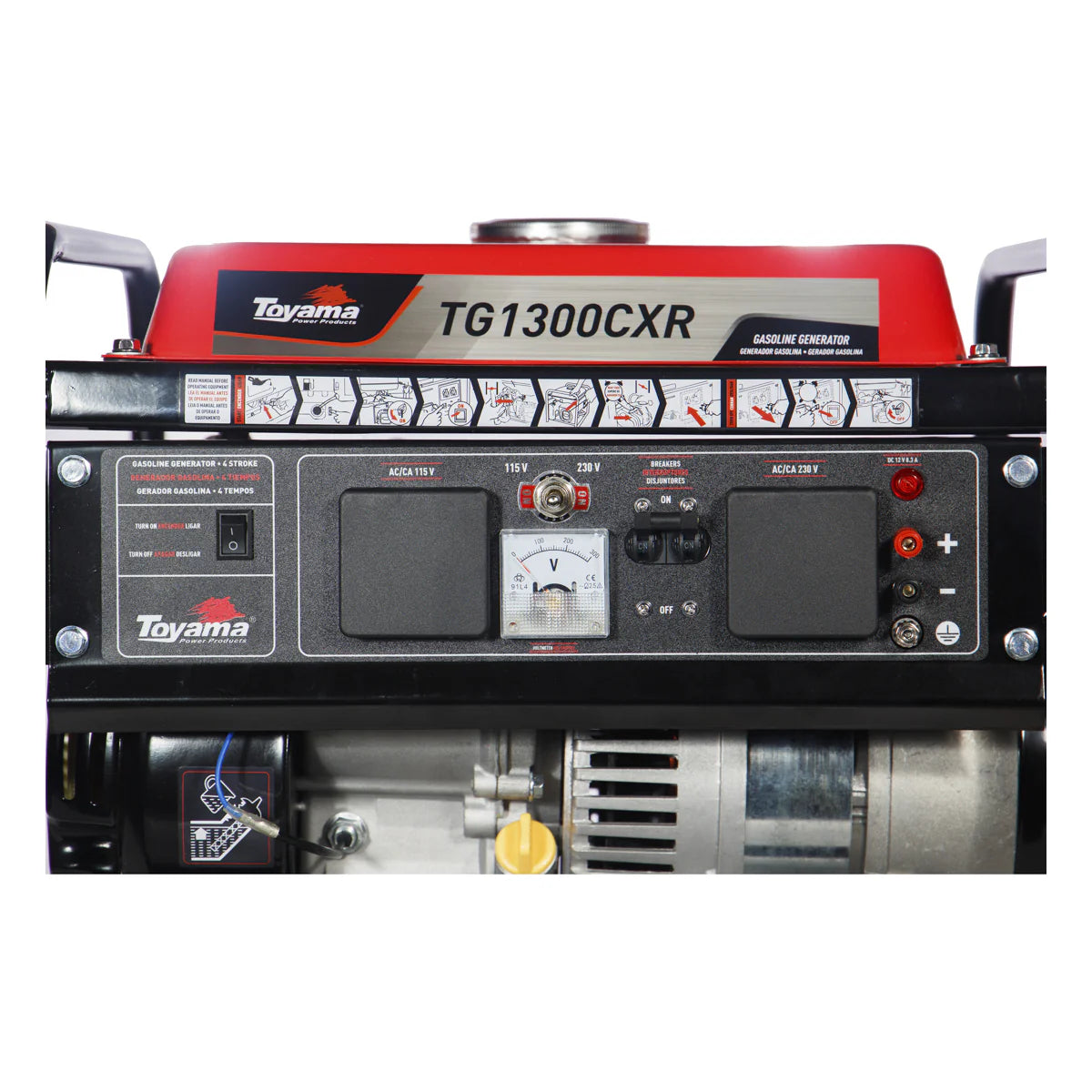 Generador a Gasolina Toyama TG1300CXR 1,25 kVA Bivolt