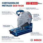 Bosch Tronzadora Metal GCO 14-24  2400w