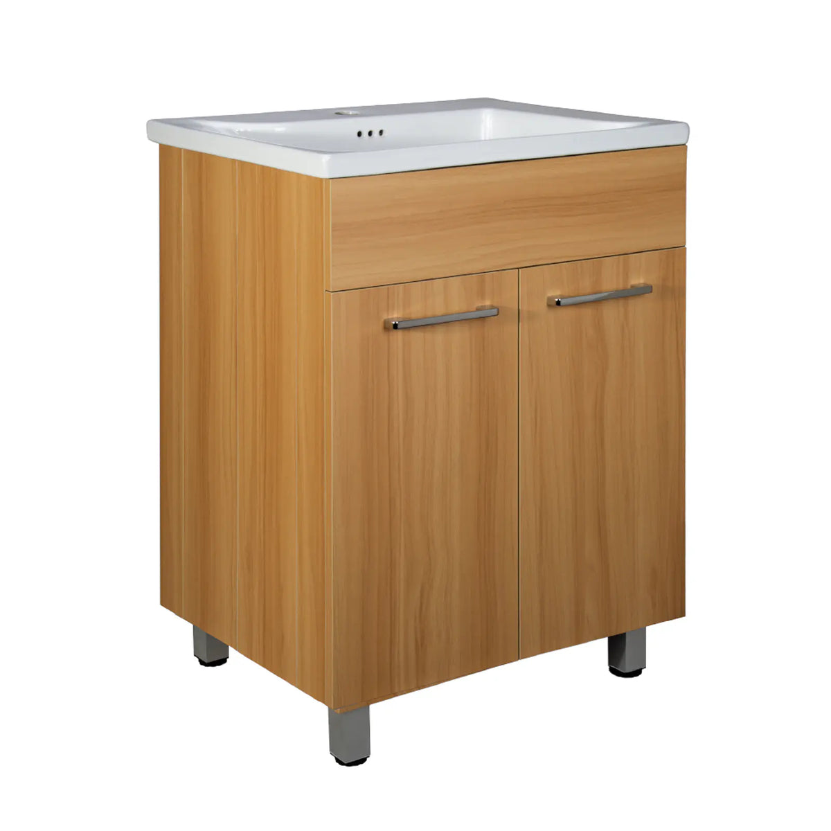 Mueble Vanitorio Duschy Abisko Fresno QuickFold 60,5 cm