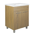 Mueble Vanitorio Duschy Abisko Nogal QuickFold 60,5 cm