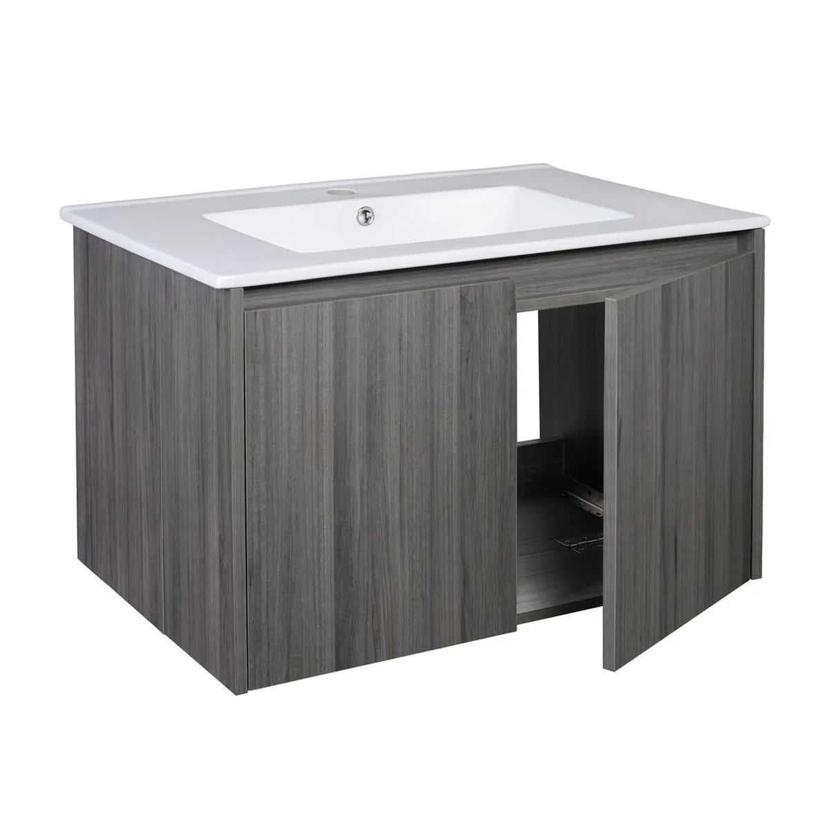 Mueble Vanitorio Duschy Ebba Nogal Plegable 75 cm