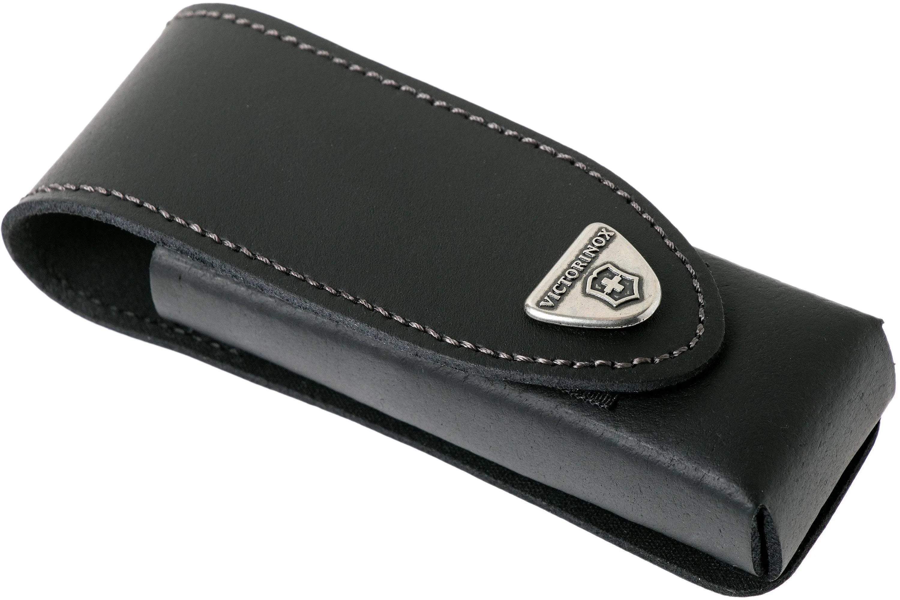 VICTORINOX ESTUCHE CUERO NEGRO 4.0523.3
