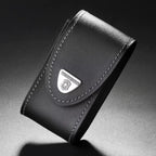 VICTORINOX ESTUCHE CUERO NEGRO TAMAÑO 9,8x5,2x3,7 CM 4.0521.3