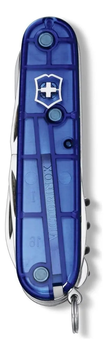 Victorinox Navaja Hunstman Azul Traslúcida | 15 Funciones