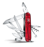 Victorinox Navaja Hunstman Roja Traslúcida | 15 Funciones