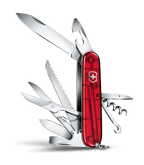 Victorinox Navaja Hunstman Roja Traslúcida | 15 Funciones