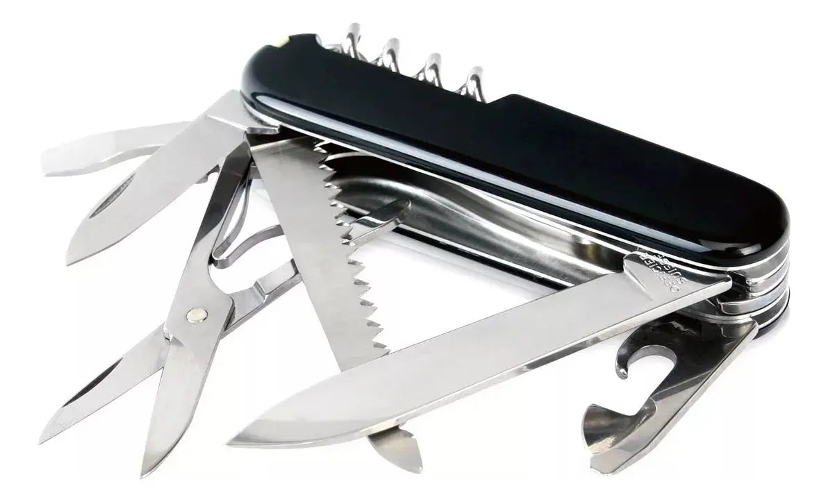 VICTORINOX NAVAJA HUNTSMAN 15F NEGRA 1.3713.3