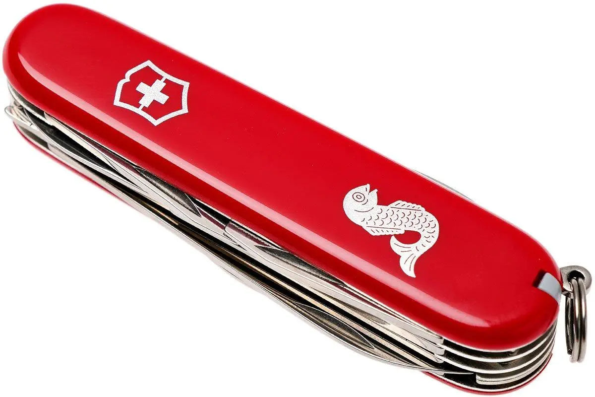 VICTORINOX NAVAJA ROJA PESCADOR 18 FUN 1.4733.72