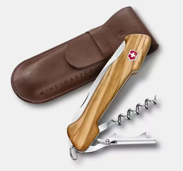 VICTORINOX NAVAJA WINE MASTER MADERA OLIVO 0.9701.