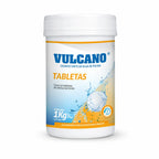 Cloro en Tabletas Vulcano 90% 1 kg para Piscina