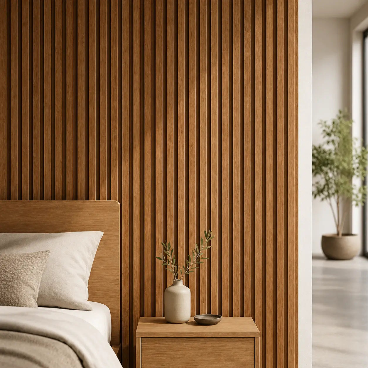 Wall Panel Decorativo Interior Nogal 16 x 290 cm
