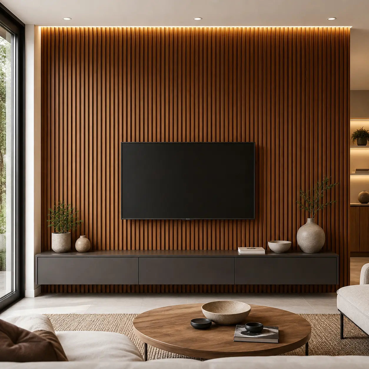 Wall Panel Decorativo Interior Roble 16 x 290 cm
