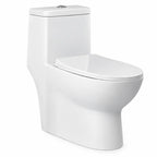 WC One Piece Fanaloza Nostro Dual Flush 30,5 cm Blanco
